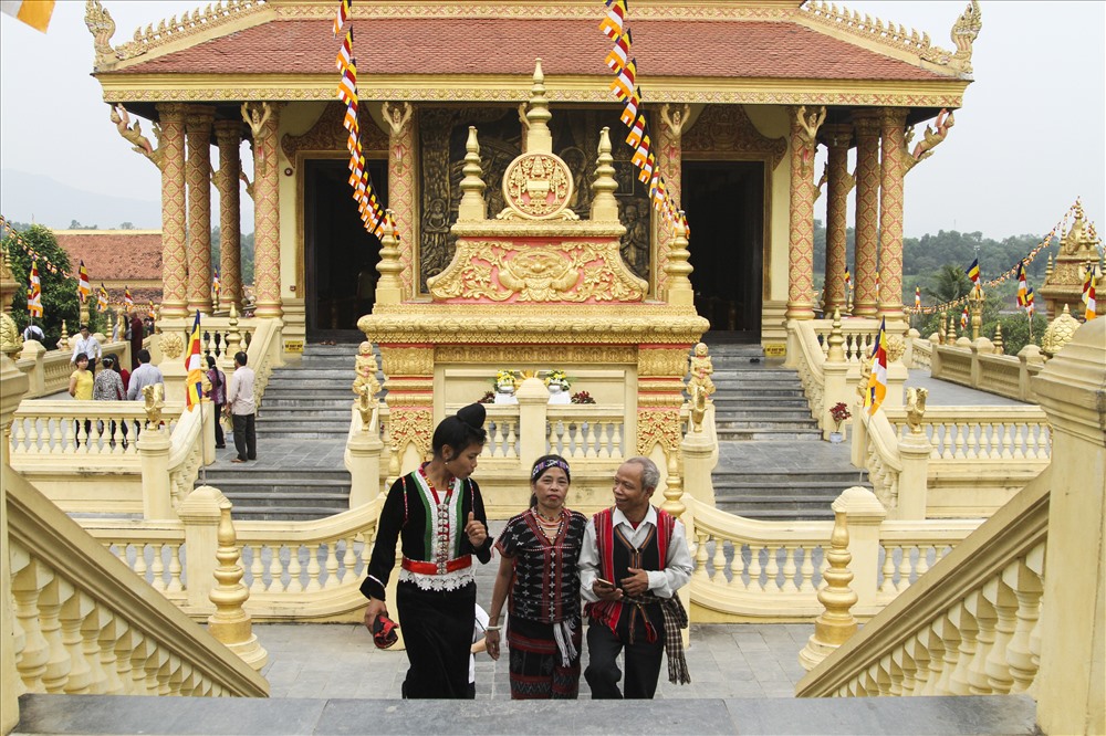 Tháp chùa Khmer