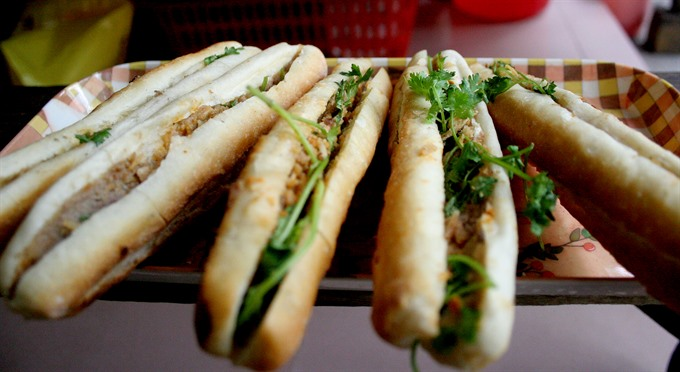 Bánh mì cay Hải Phòng